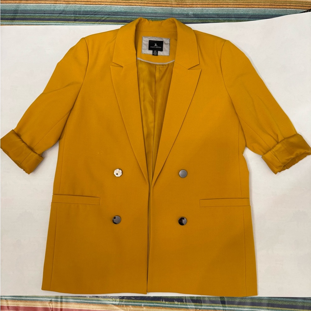 Mustard Yellow Women's Blazer